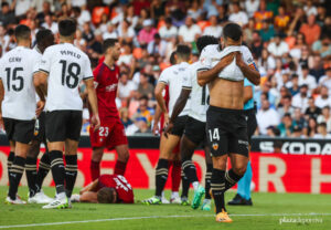 Valencia — Osasuna: Pierwsza porażka w sezonie (1-2)