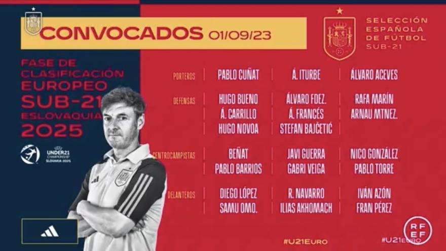 Trio z Valencii w drużynie narodowej U21