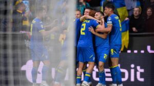 Yaremchuk z asystą w wygranym meczu przeciwko Macedonii Północnej