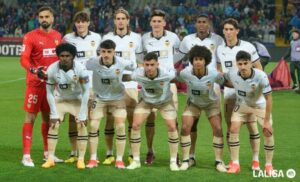 Valencia wystawiła drugą najmłodszą drużynę w historii La Liga