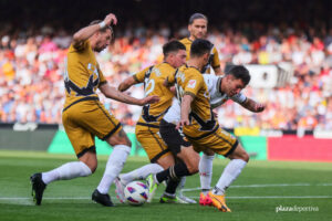 Stałe fragmenty gry są piętą achillesową Valencii