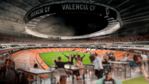 Nou Mestalla: zmienna pojemność stadionu