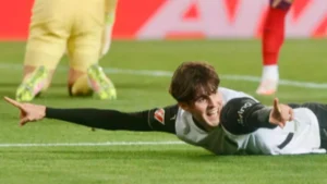 Javi Guerra zapewnia trzy punkty (1-0)