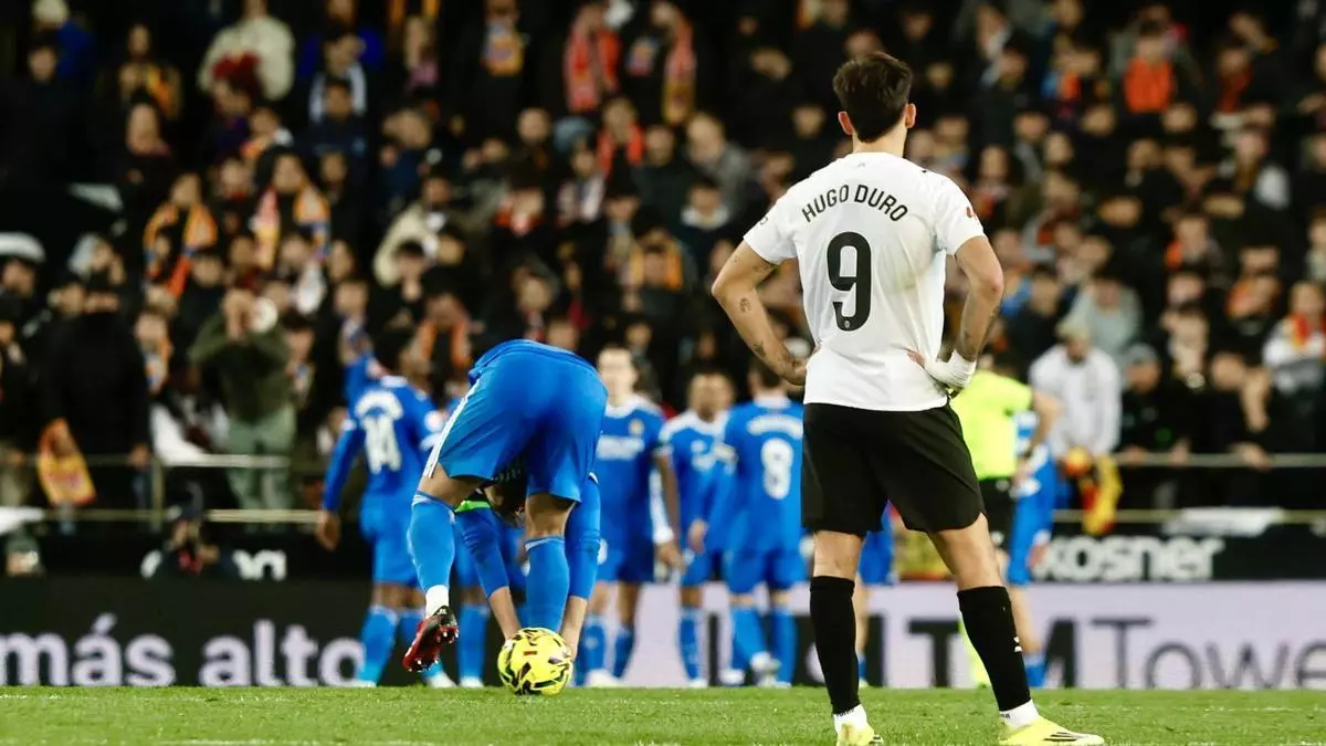Mestalla wskazuje na Corberána po porażce z Realem (0-2)