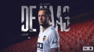Justin de Haas oficjalnie nowym piłkarzem Valencii CF
